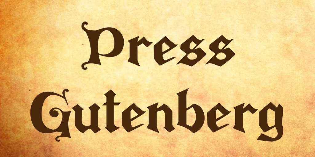 Press Gutenberg illustration 1