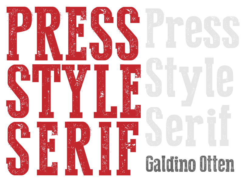Press Style Serif illustration 1