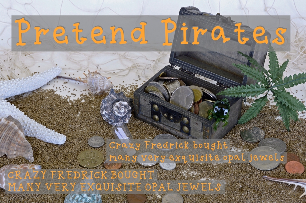 Pretend Pirates illustration 1