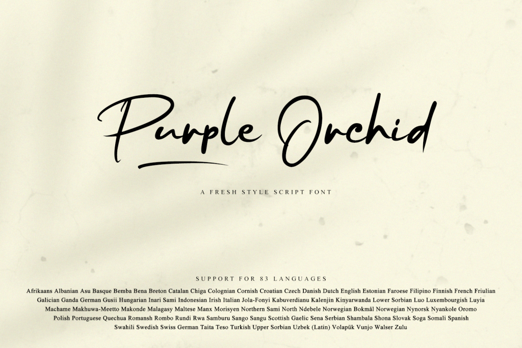 Purple Orchid Personal Use illustration 2