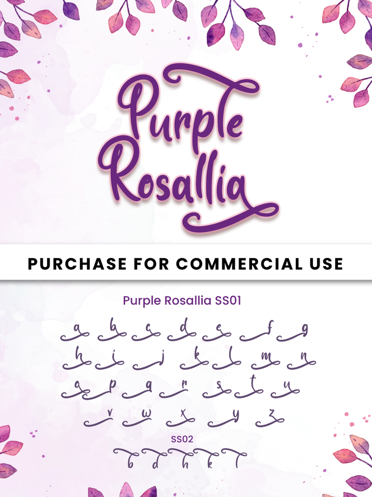Purple Rosallia - Personal Use illustration 1