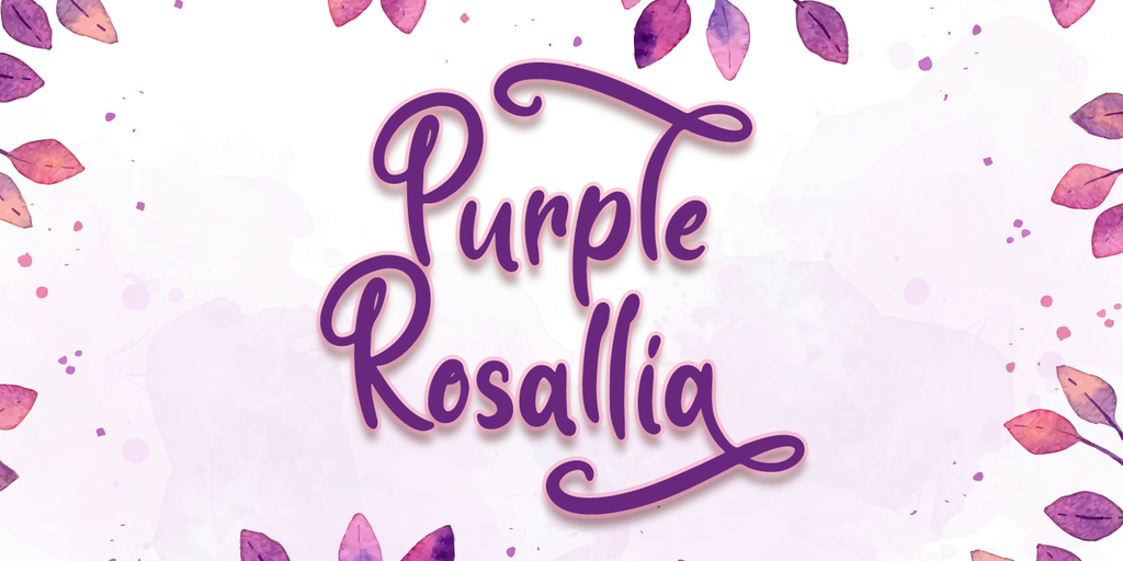 Purple Rosallia - Personal Use illustration 2