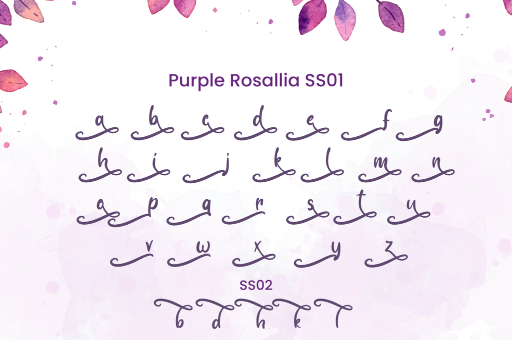 Purple Rosallia - Personal Use illustration 3