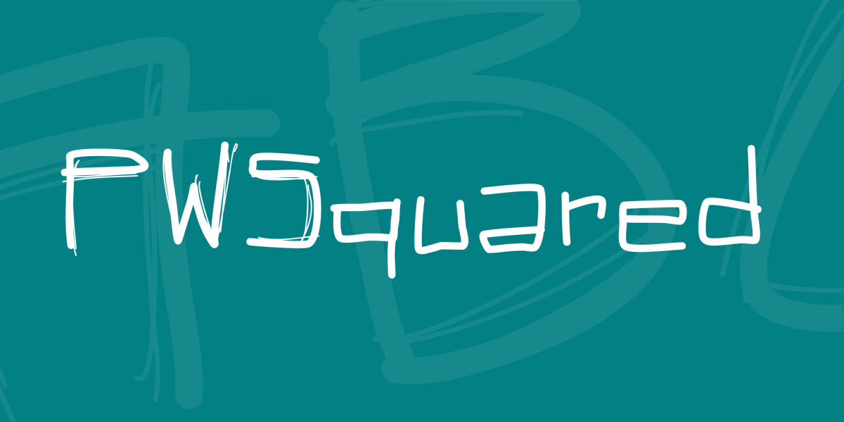 PWSquared by Peax Webdesign — Free Font Download | NoBadFonts