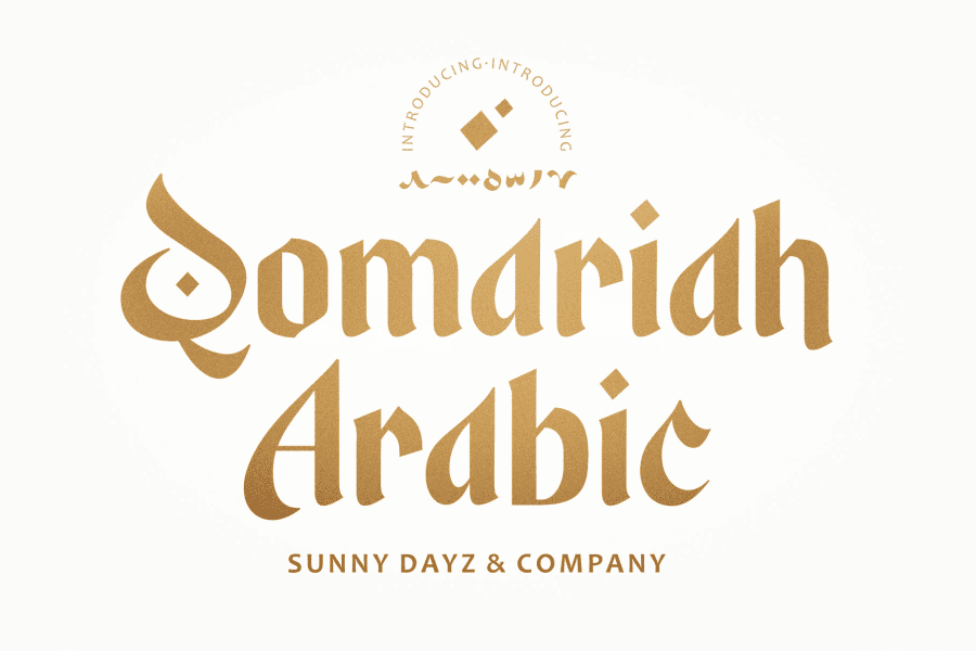 3 Free Advertising, Arabic, Brand Identity, Display, Elegant, Headline ...