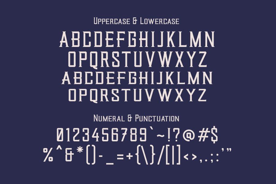 Quarters DEMO Font · 1001 Fonts