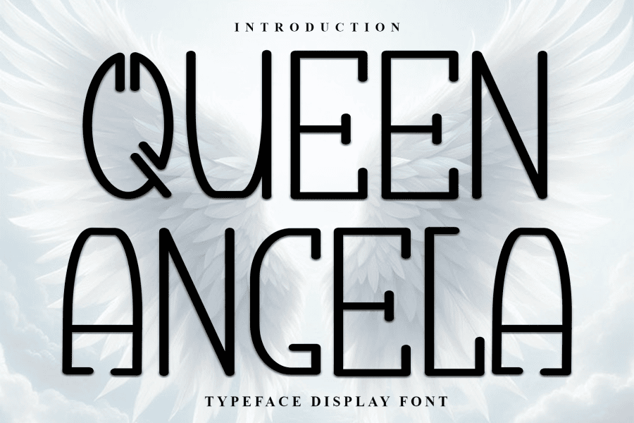 Queen Angela Font · 1001 Fonts