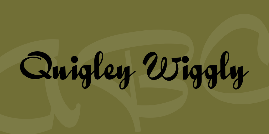 Quigley Wiggly illustration 1