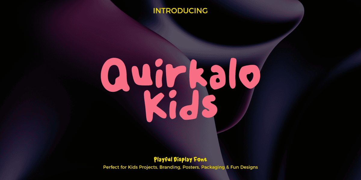 Quirkalo Kids Font · 1001 Fonts