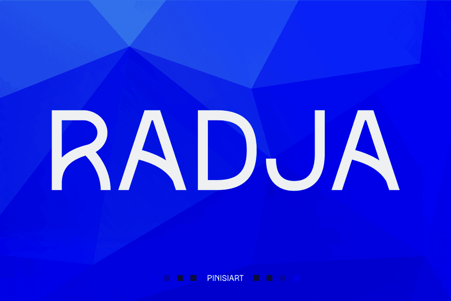 Radja Font · 1001 Fonts