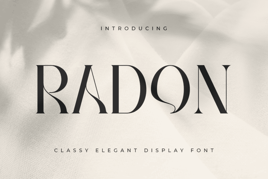 Radon Font · 1001 Fonts