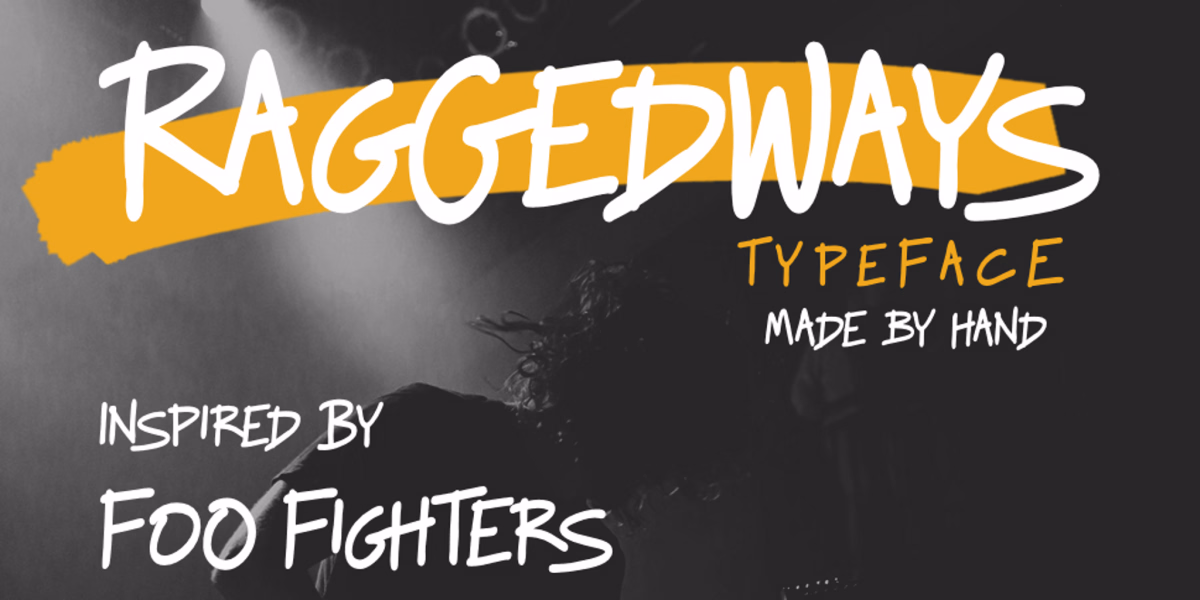 Raggedways by Shrenik18 — Free Font Download | NoBadFonts