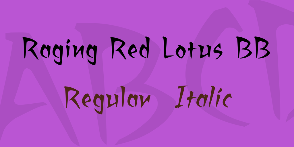 Raging Red Lotus BB illustration 4