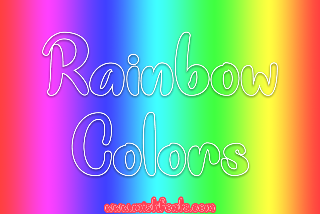 Rainbow Colors illustration 2