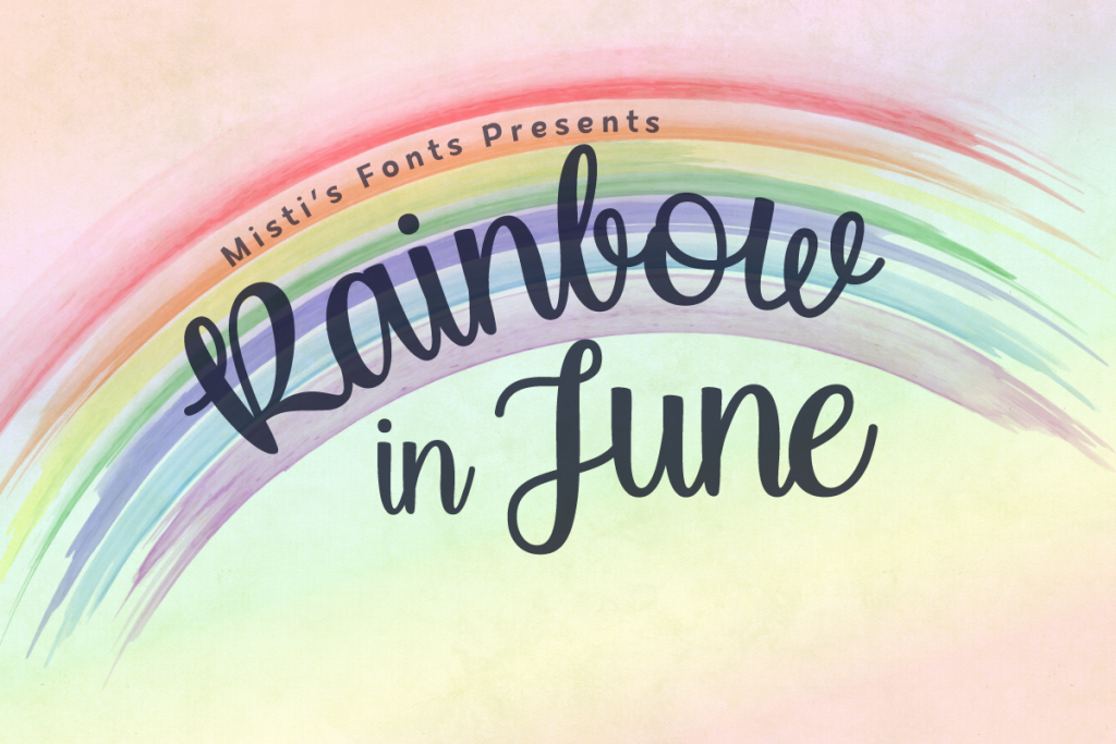 Rainbow in June illustration 2