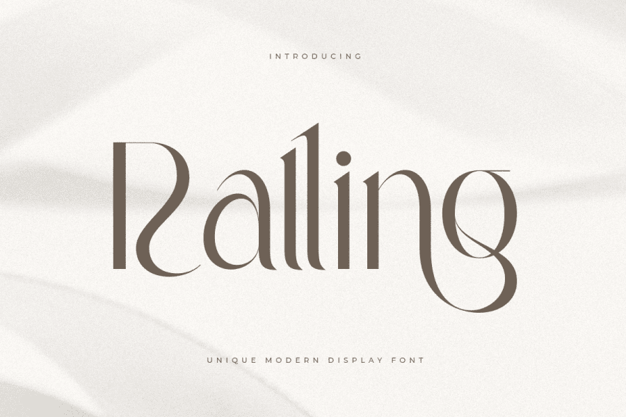 Ralling Font · 1001 Fonts
