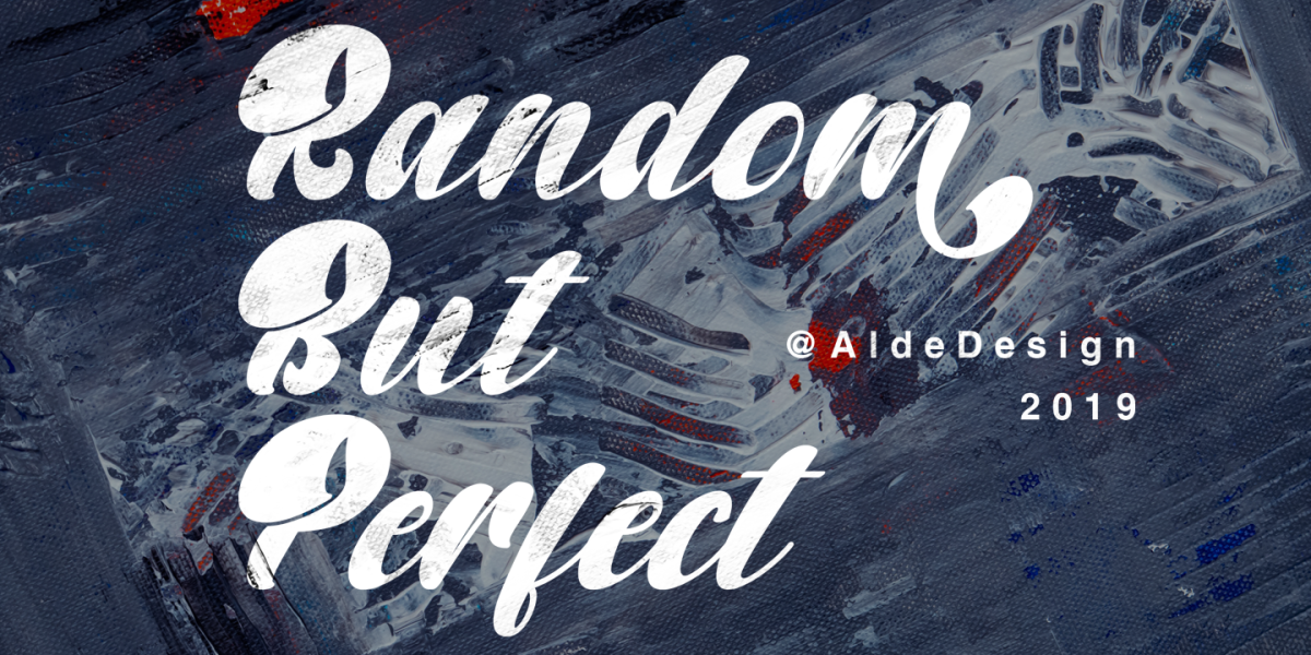 Random But Perfect Font Family · 1001 Fonts