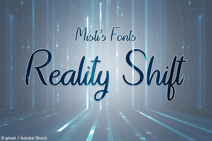 Reality Shift Font · 1001 Fonts