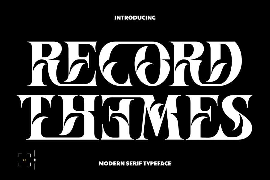 Record Script Font Record Themes Demo Font · 1001 Fonts
