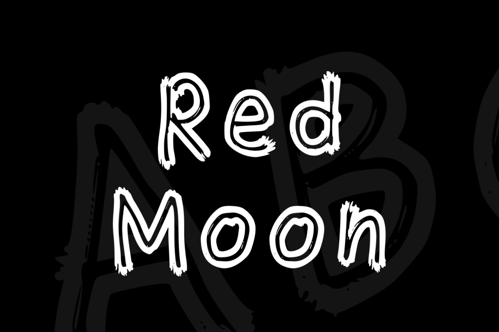 Red Moon Font · 1001 Fonts