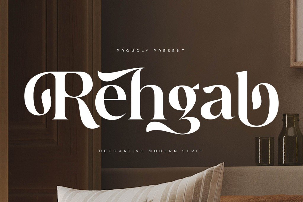 Rehgal DEMO VERSION Font Family · 1001 Fonts