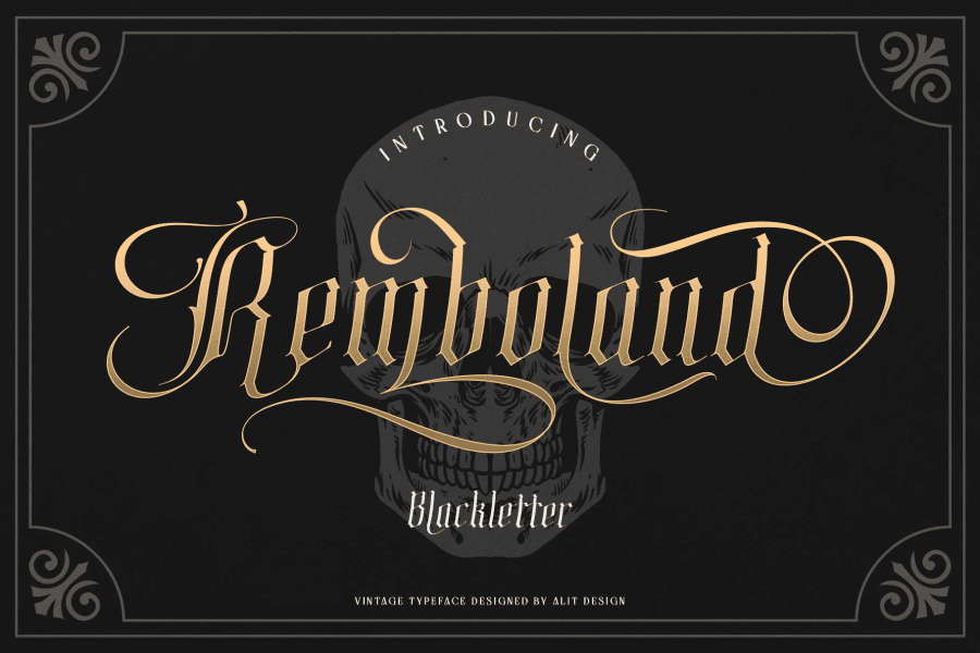 Remboland Font · 1001 Fonts