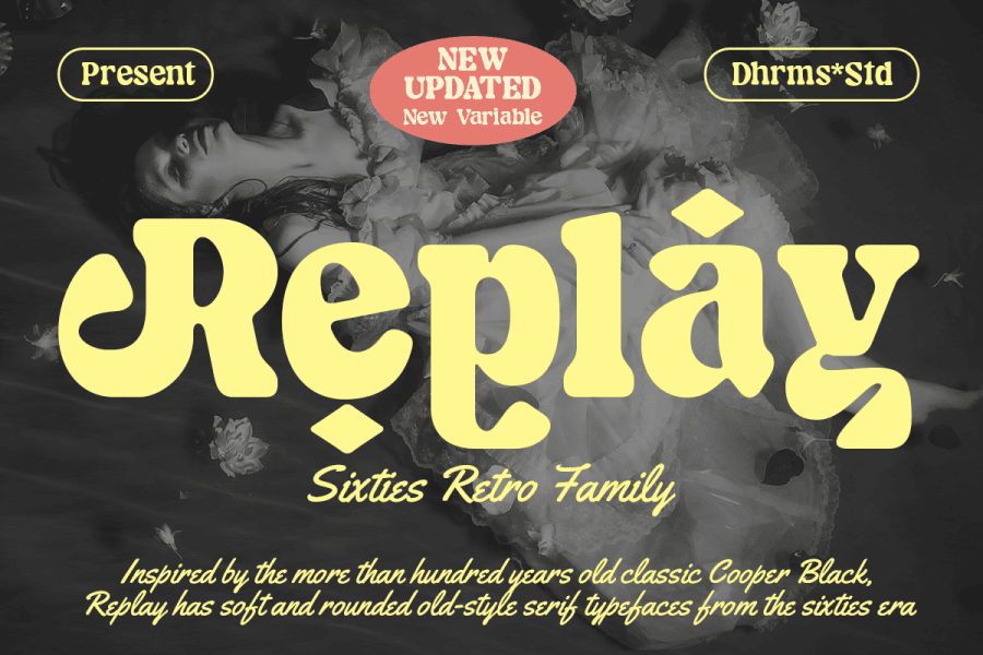 Replay DEMO Font 1001 Fonts
