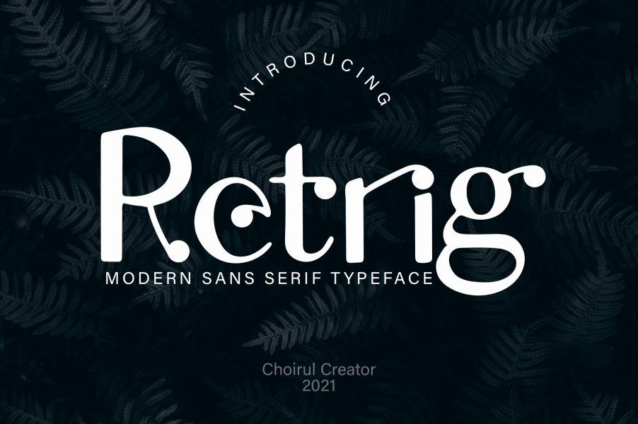 Retrig Font · 1001 Fonts