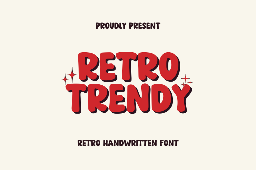 Retro Trendy illustration 1