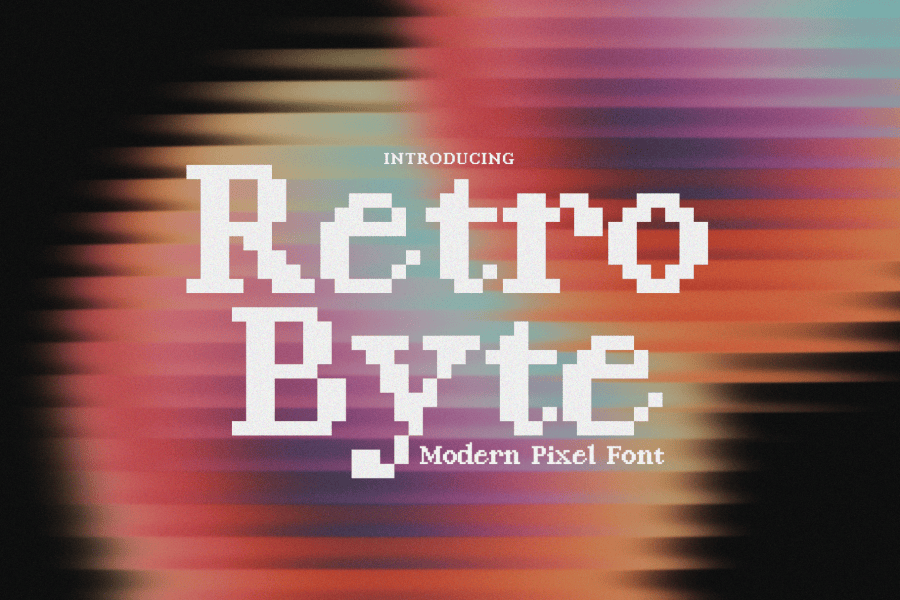 1 Free Retro Visuals Font · 1001 Fonts