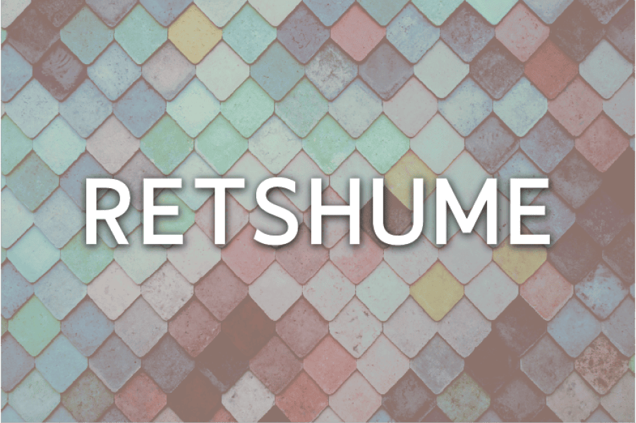 Retshume Font · 1001 Fonts