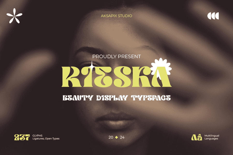 Fonte Risca Rieska Font · 1001 Fonts