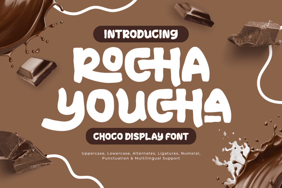 6 Free Creamy, Milk, Title Fonts · 1001 Fonts