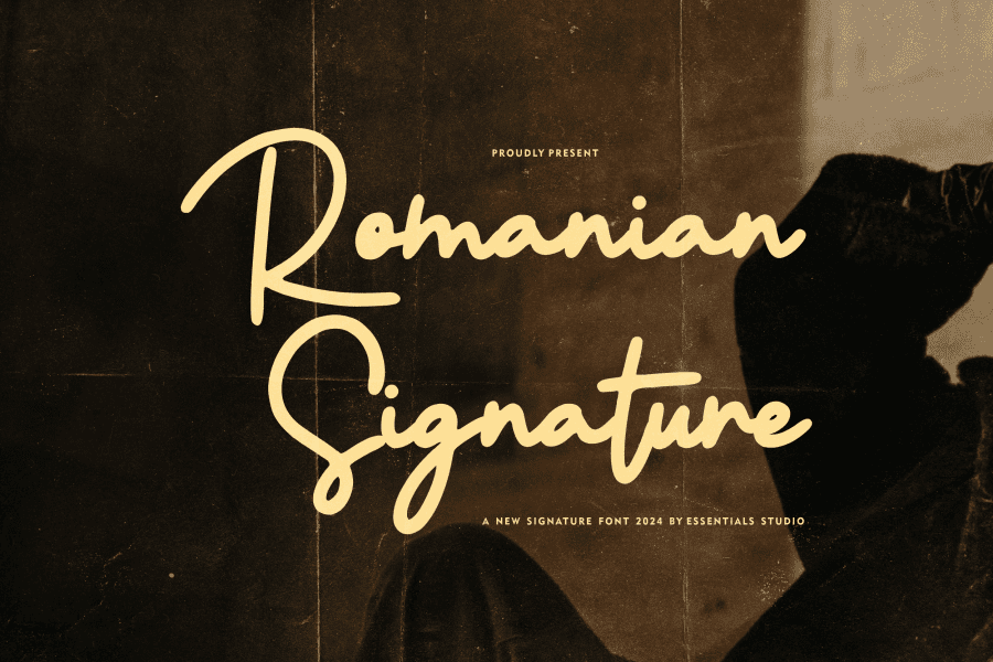 Romanian Signature Font · 1001 Fonts