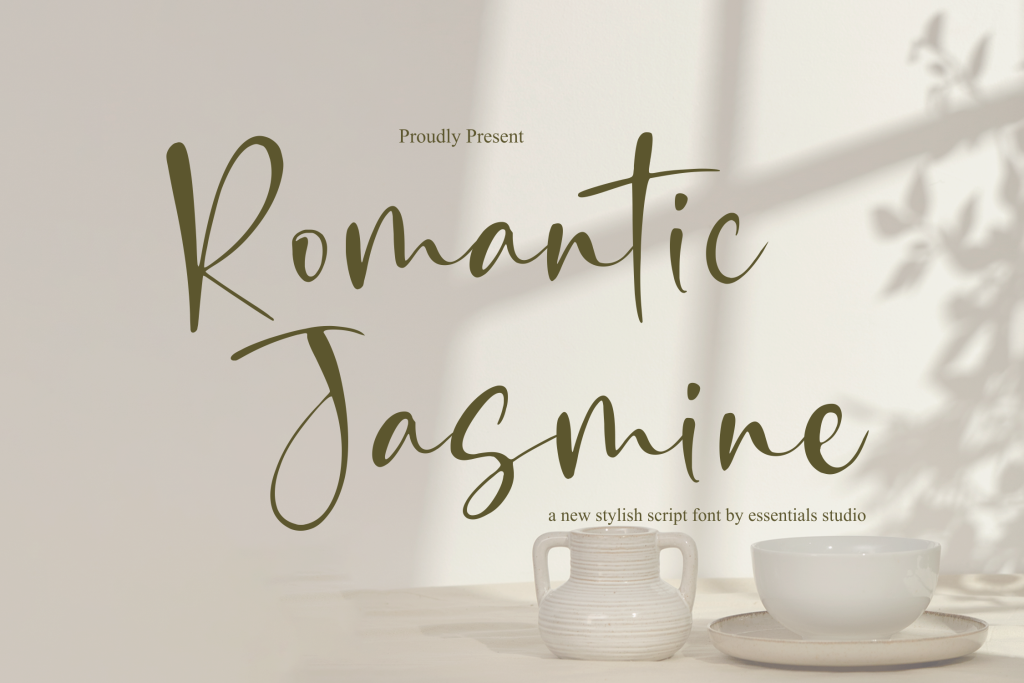 Romantic Jasmine illustration 4