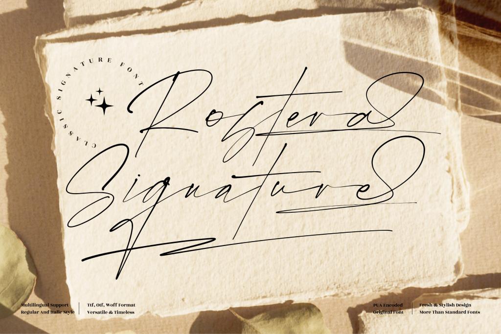 Rostera Signature illustration 2