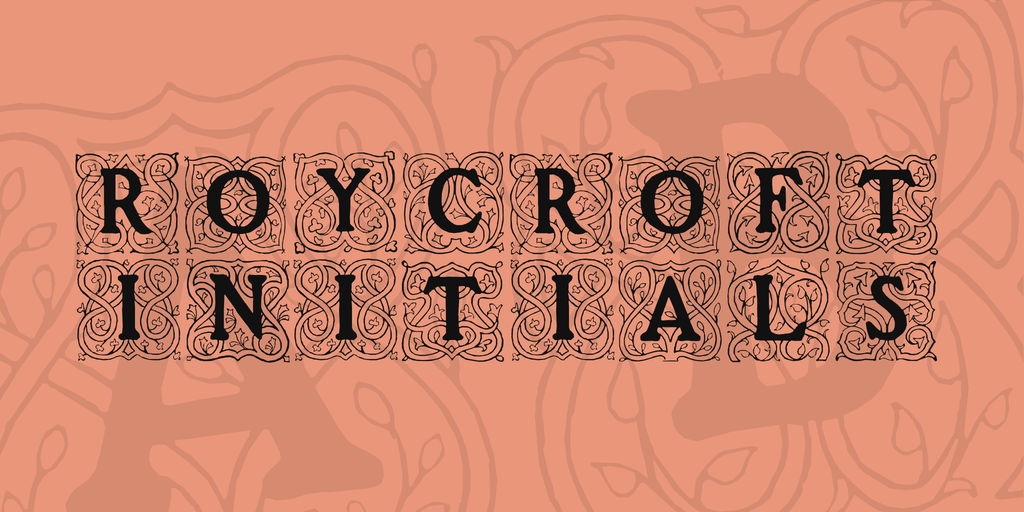 Roycroft Initials illustration 1