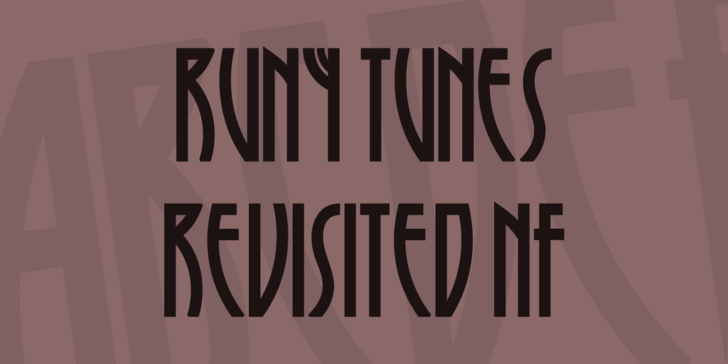 Runy Tunes Revisited NF illustration 1