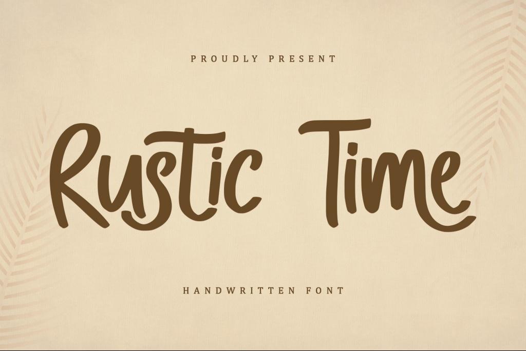 Rustic Time - Personal Use illustration 2