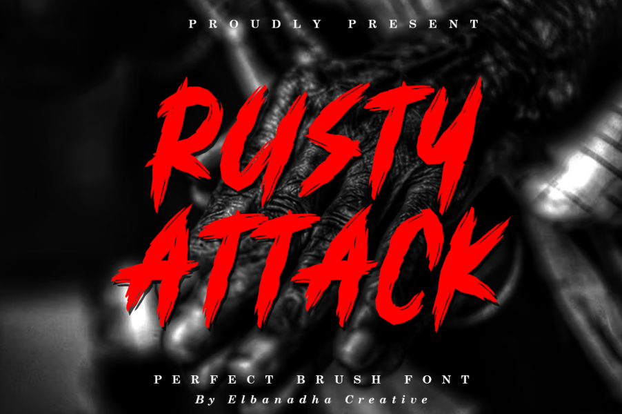 Rustyne 20 Free Rusty Fonts · 1001 Fonts