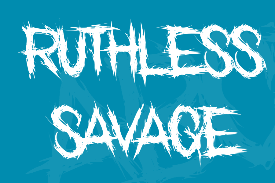 Ruthless Savage Font · 1001 Fonts