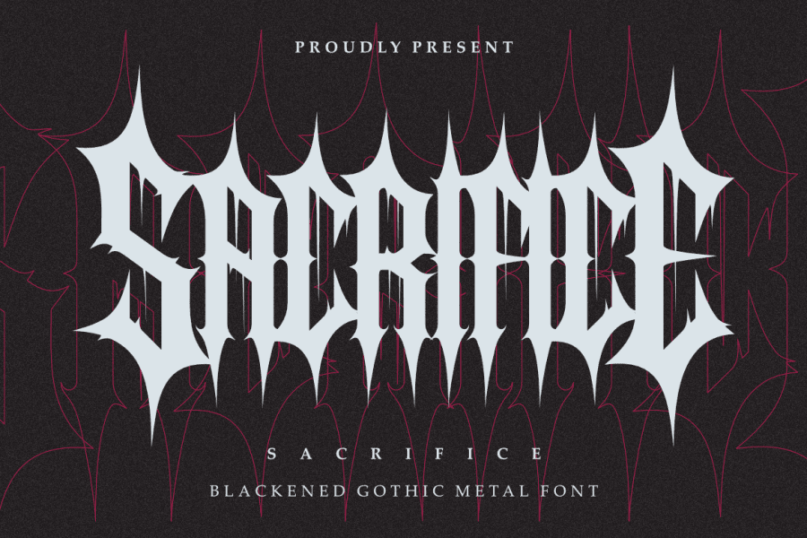 1 Free Fantasy, Medieval, Symmetrical Font · 1001 Fonts