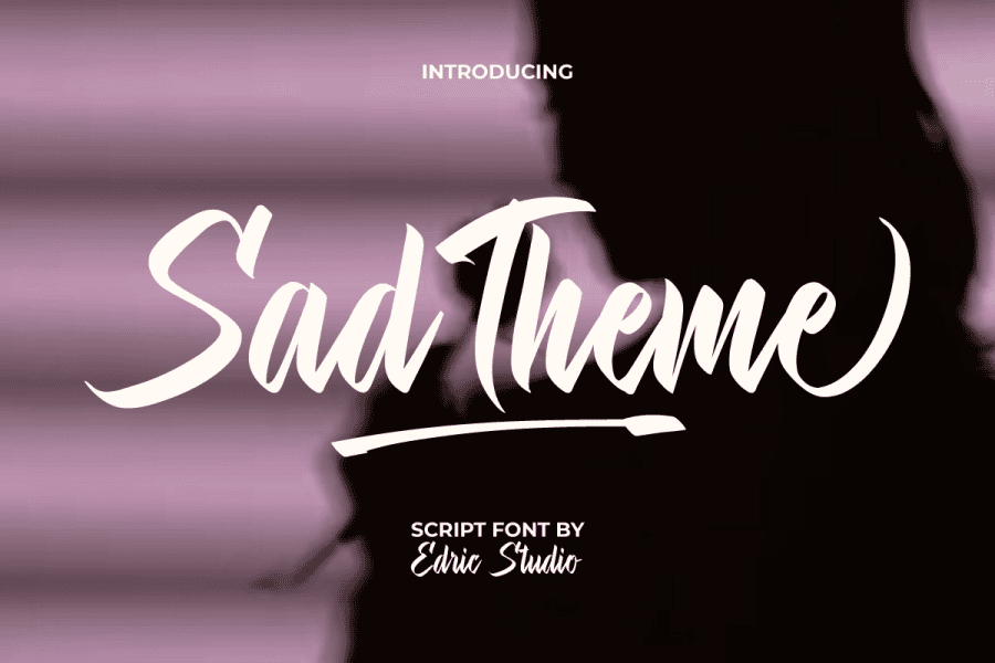 Sad Theme Demo Font · 1001 Fonts