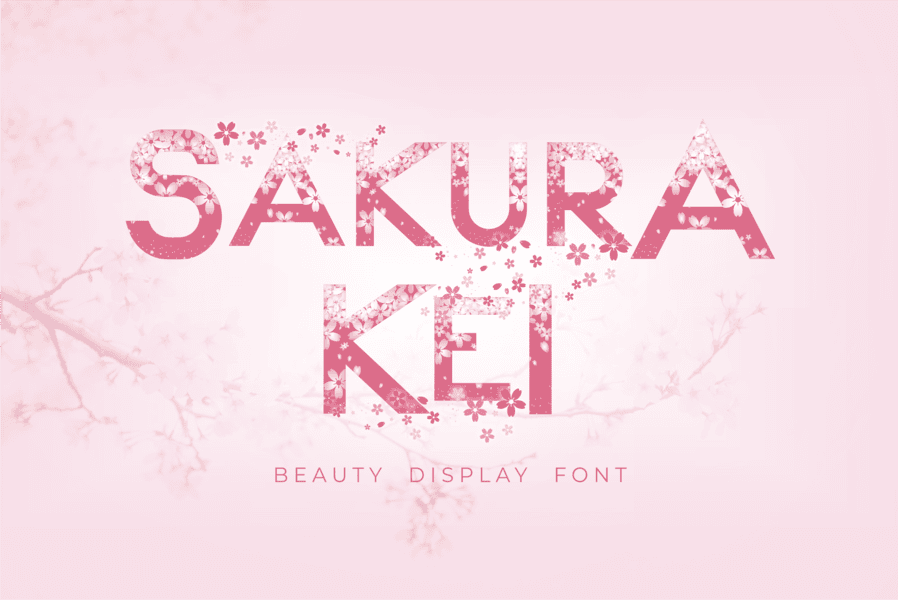 6 Free Sakura Fonts · 1001 Fonts