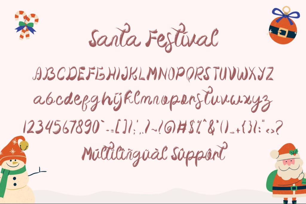 Santa Festival illustration 3