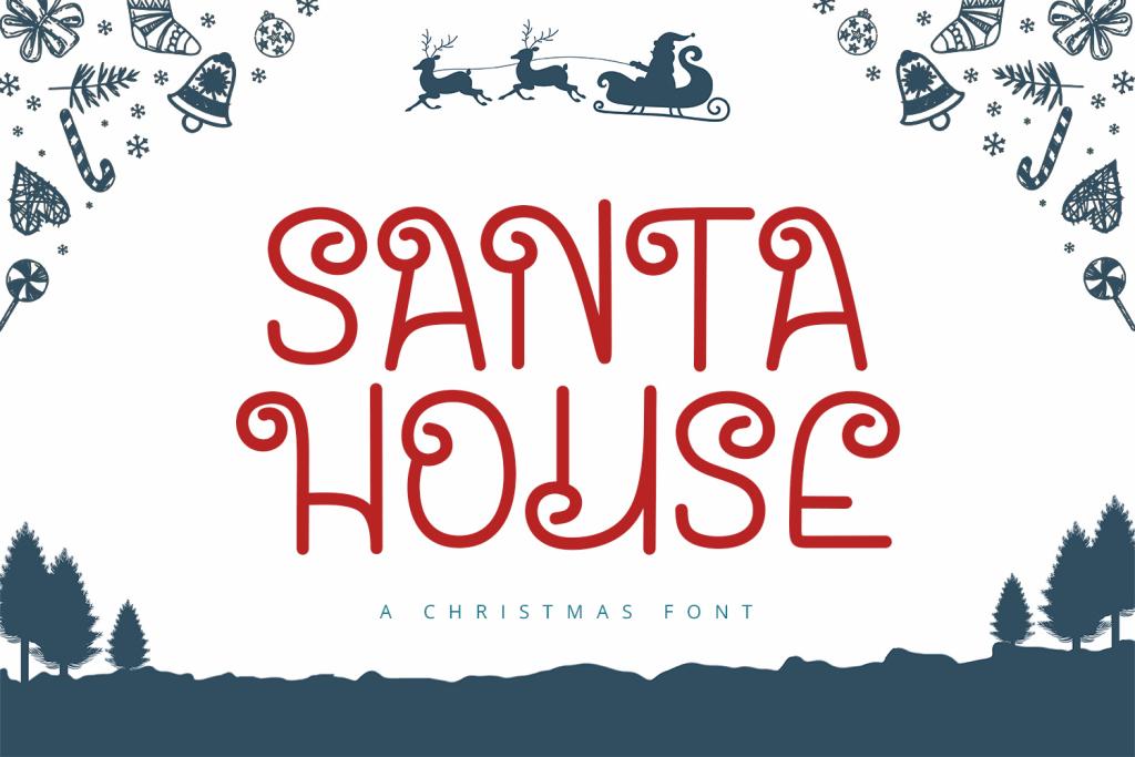 Santa House illustration 2
