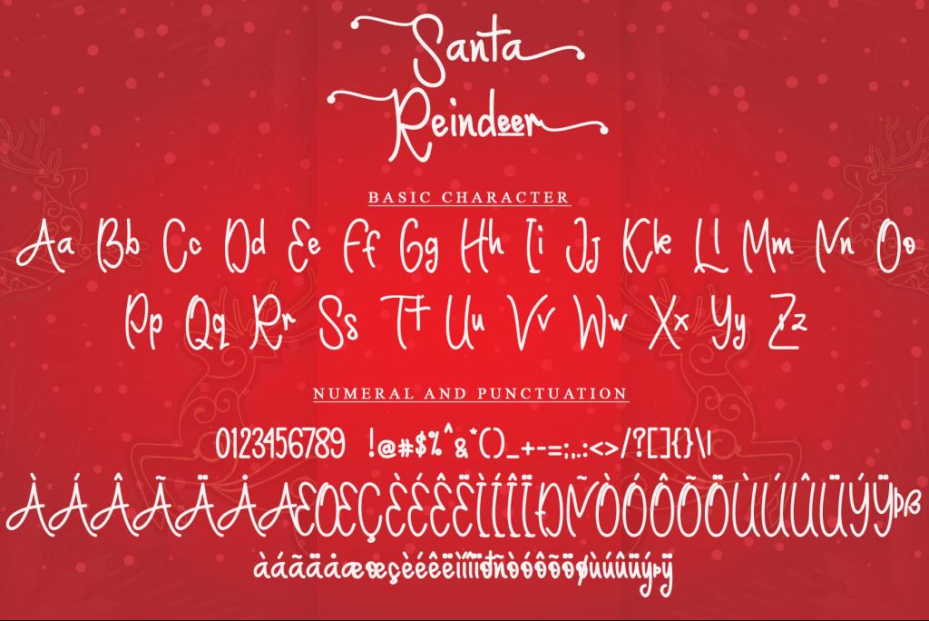 Santa Reindeer- PERSONAL USE illustration 7