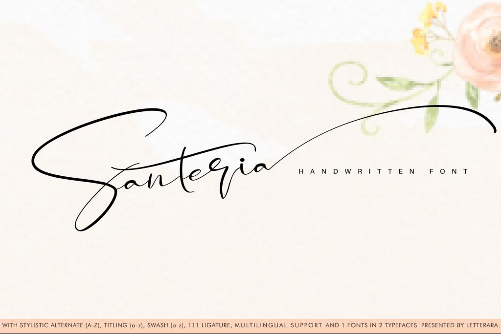 Santeria Signature illustration 2