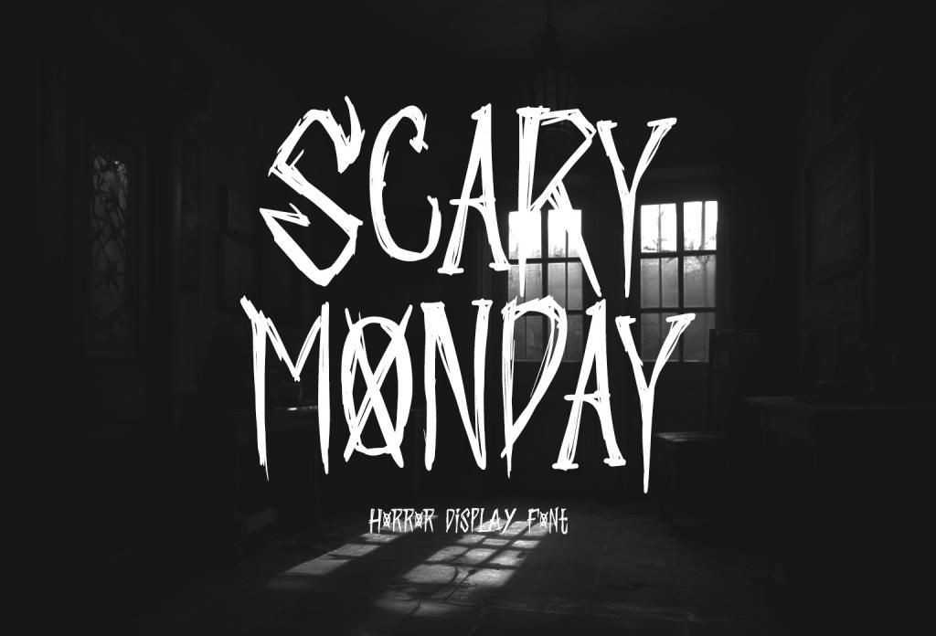 Scary Monday illustration 2