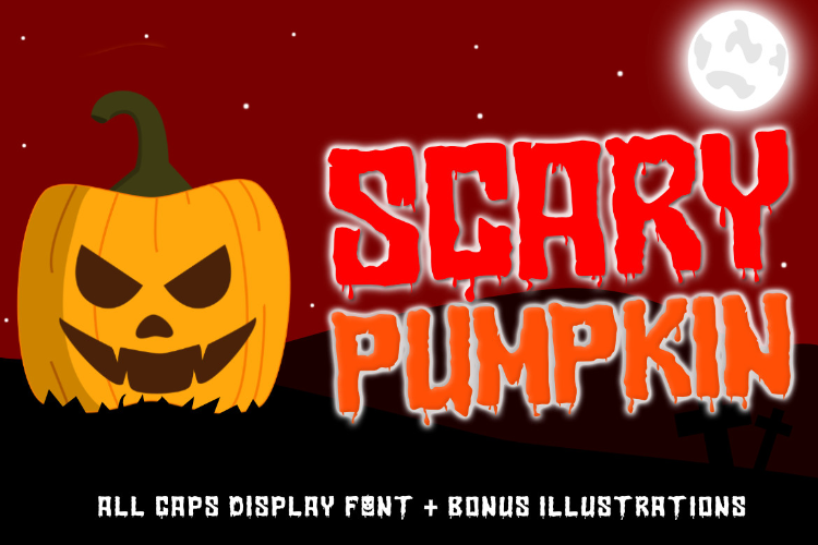 Scary Pumpkin illustration 1